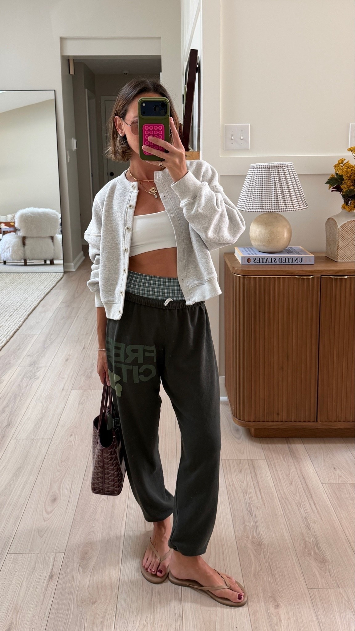 Wore to workout class! Small in cardi and sweatpants, XS bra and shorts

#LTKdayinmylife #LTKgrwm #LTKootd