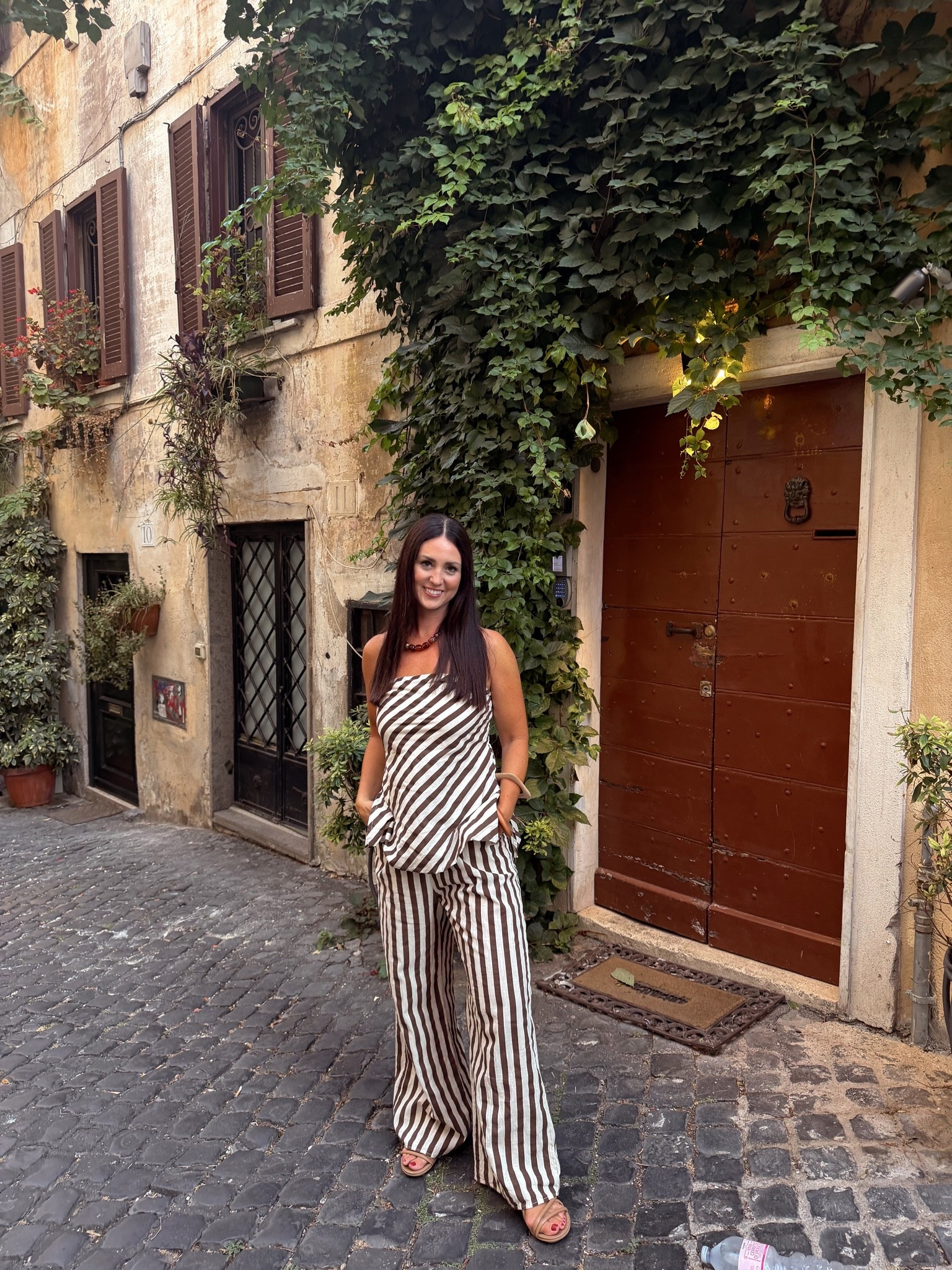 When in Rome! Love the striped two piece set from @Petal & Pup ! Fun but also classic.

#LTKOver40 #LTKTravel #LTKootd