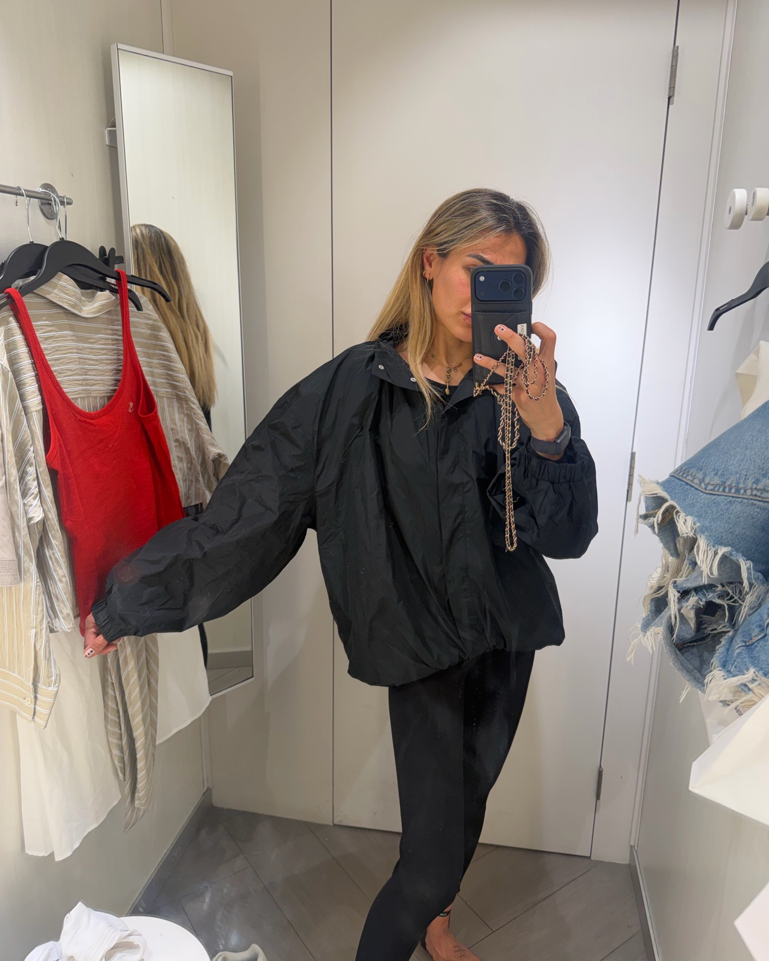 I think it was good for spring and fall 
Chic