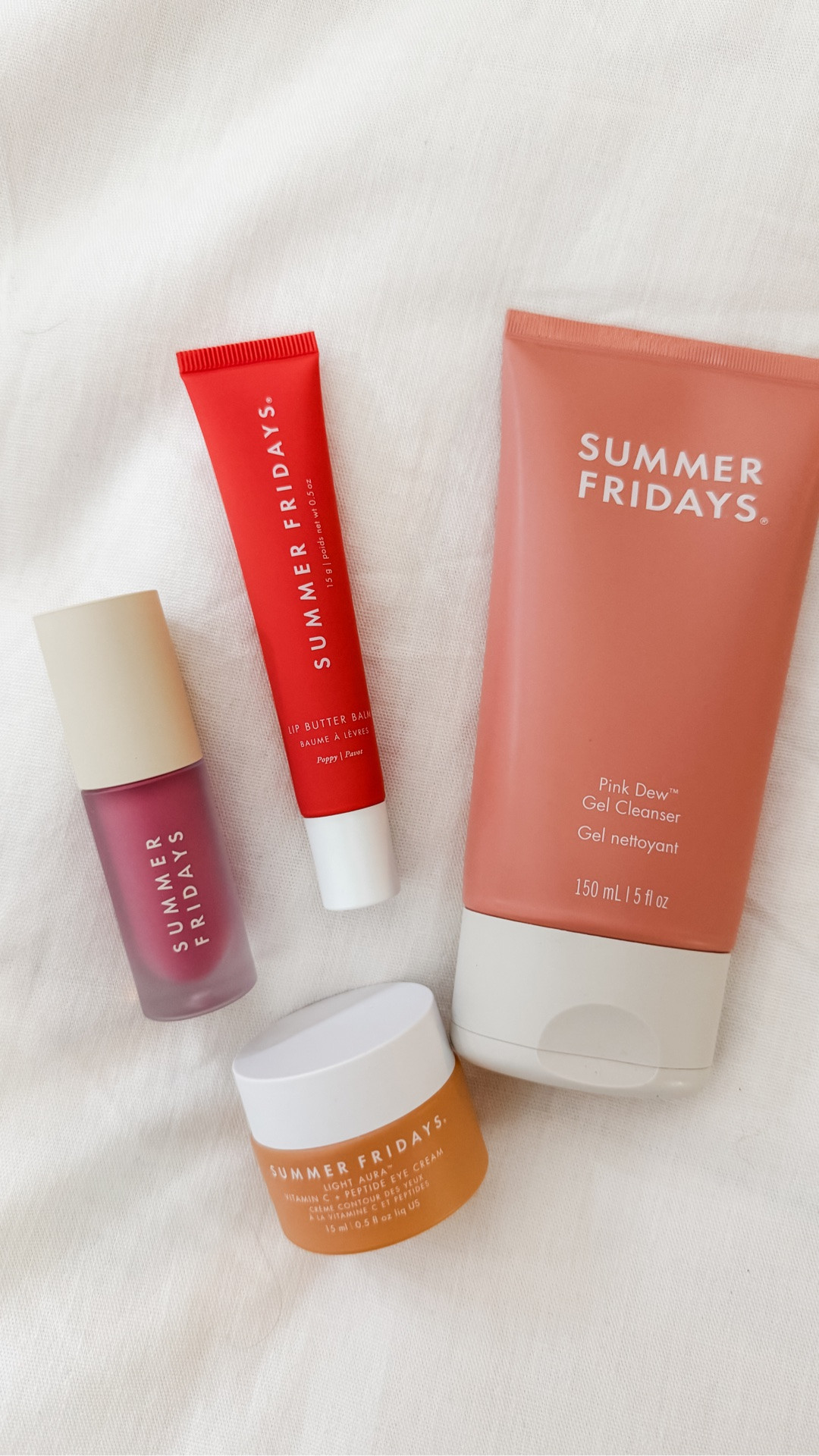 A little Summer Fridays restock day 💗✨

I just restocked a few of my favorites, including the Pink Dew Gel Cleanser, Light Aura Eye Cream, Lip Butter Balm in Poppy, and the Dream Lip Oil in Rose Bud.

These are the products I find myself reaching for again and again because they fit so easily into my everyday routine. The Lip Butter Balm is always a favorite, and I’m excited to have these back in stock!

If you’ve been curious about Summer Fridays or are looking for a few beauty favorites to try, I’ve got you covered.

Comment SUMMER and I’ll send you the links to all of my favorites straight to your inbox! 💌

#summerfridays #beautyfavorites #skincareroutine #lipcare #simplemodestmom @summerfridays

#LTKBeauty #LTKSeasonal #LTKootd