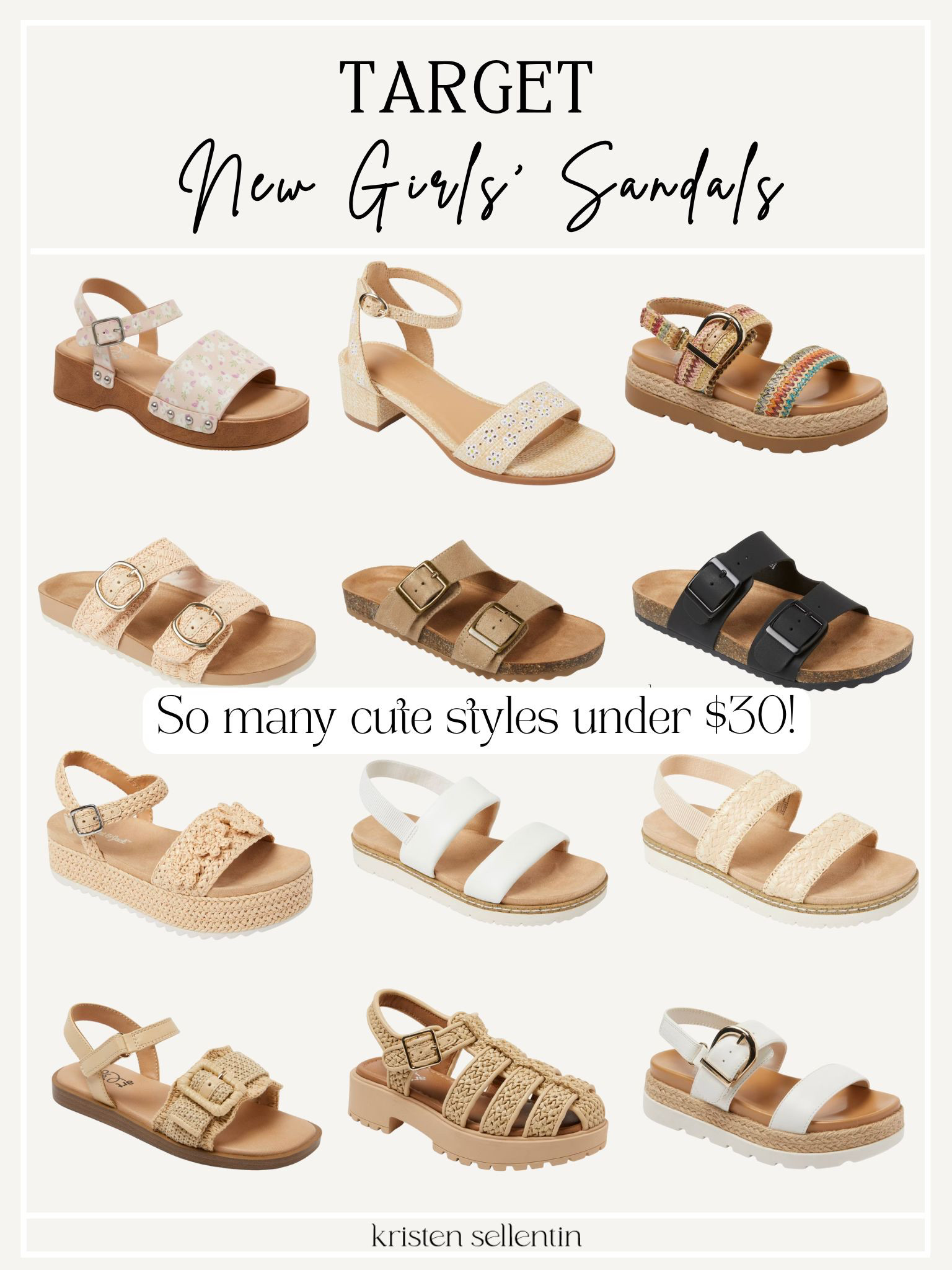New girls' sandals @ Target! So many cute styles under $35! 

 

#LTKSeasonal #LTKKids