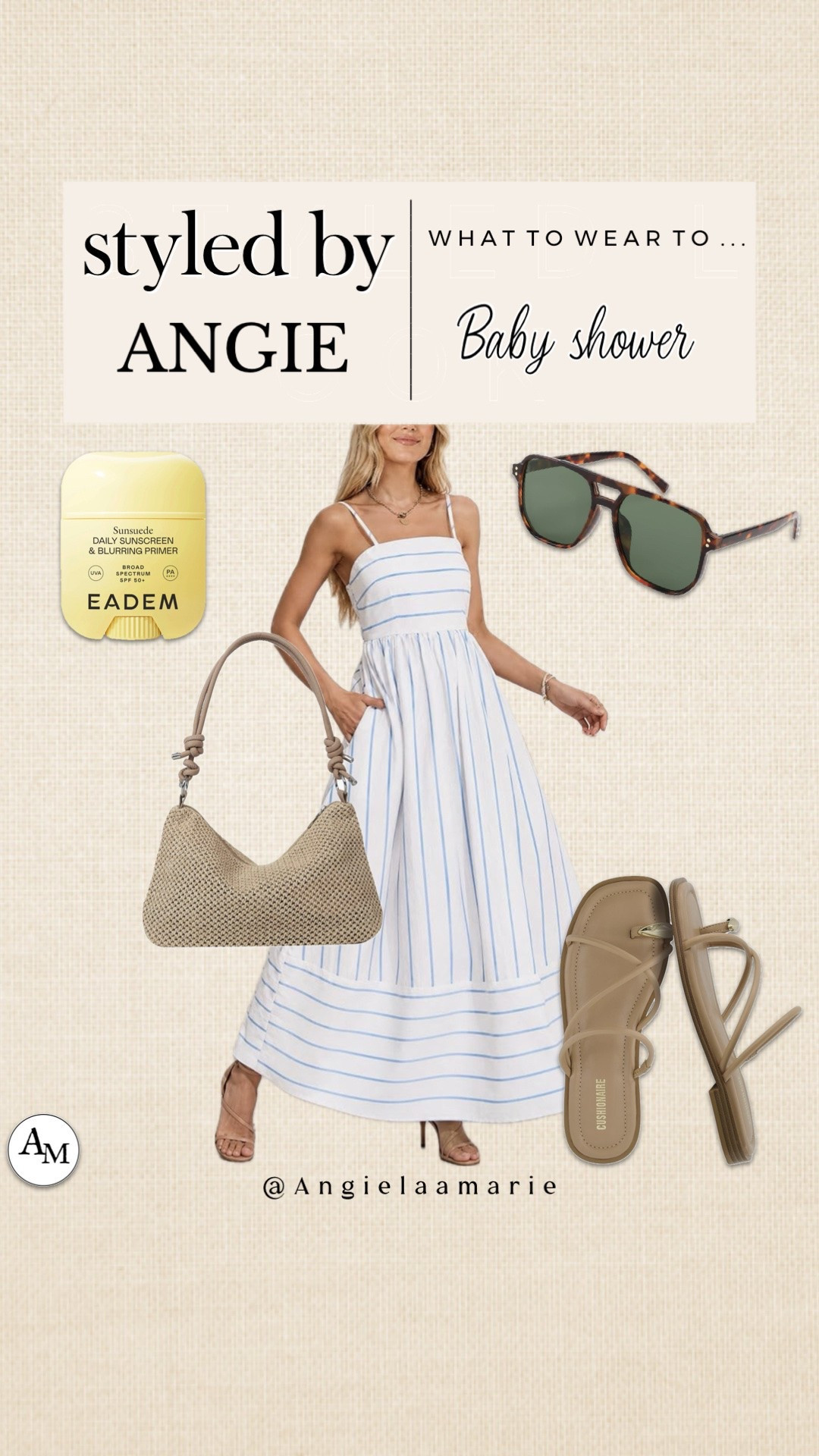 Styled look - What to wear to: Baby shower 🩵


#LTKWorkwear #LTKSwim #LTKWedding #LTKHome #LTKBaby #LTKMens #LTKSaleAlert #LTKU #LTKBeauty #LTKBump #LTKOver40 #LTKTravel #LTKSeasonal #LTKKids #LTKMidsize #LTKActive #LTKPetite #LTKdayinmylife #LTKgrwm #LTKootd #LTKfitnessgoals #LTKmomlife #LTKmorningroutine #LTKselfcare #LTKstorytime #LTKfoodie #LTKvlog #LTKTall LTKxMadewell