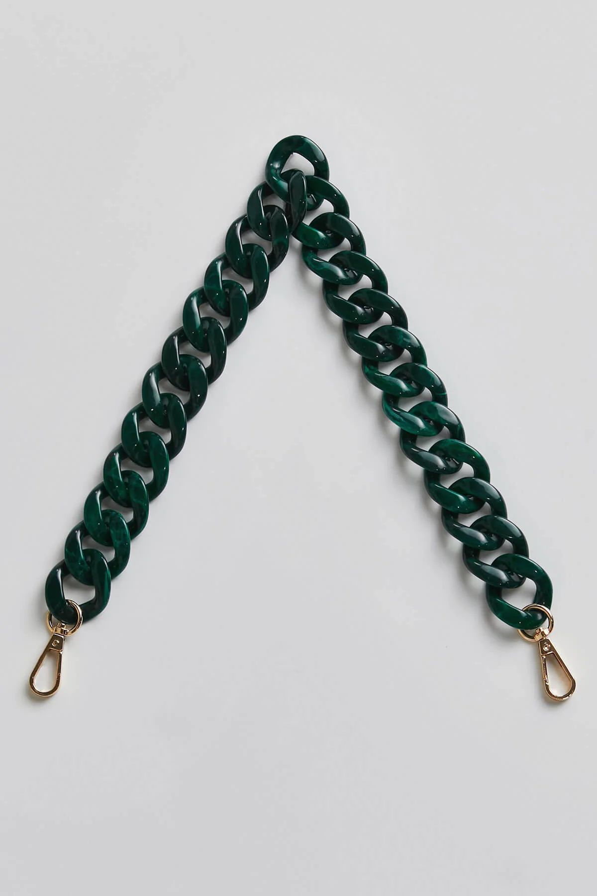 Resin Emerald Chain Strap | Social Threads