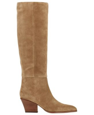 Women's Tarrie Tall Wide Calf Block Heel Dress Boots | Macy's