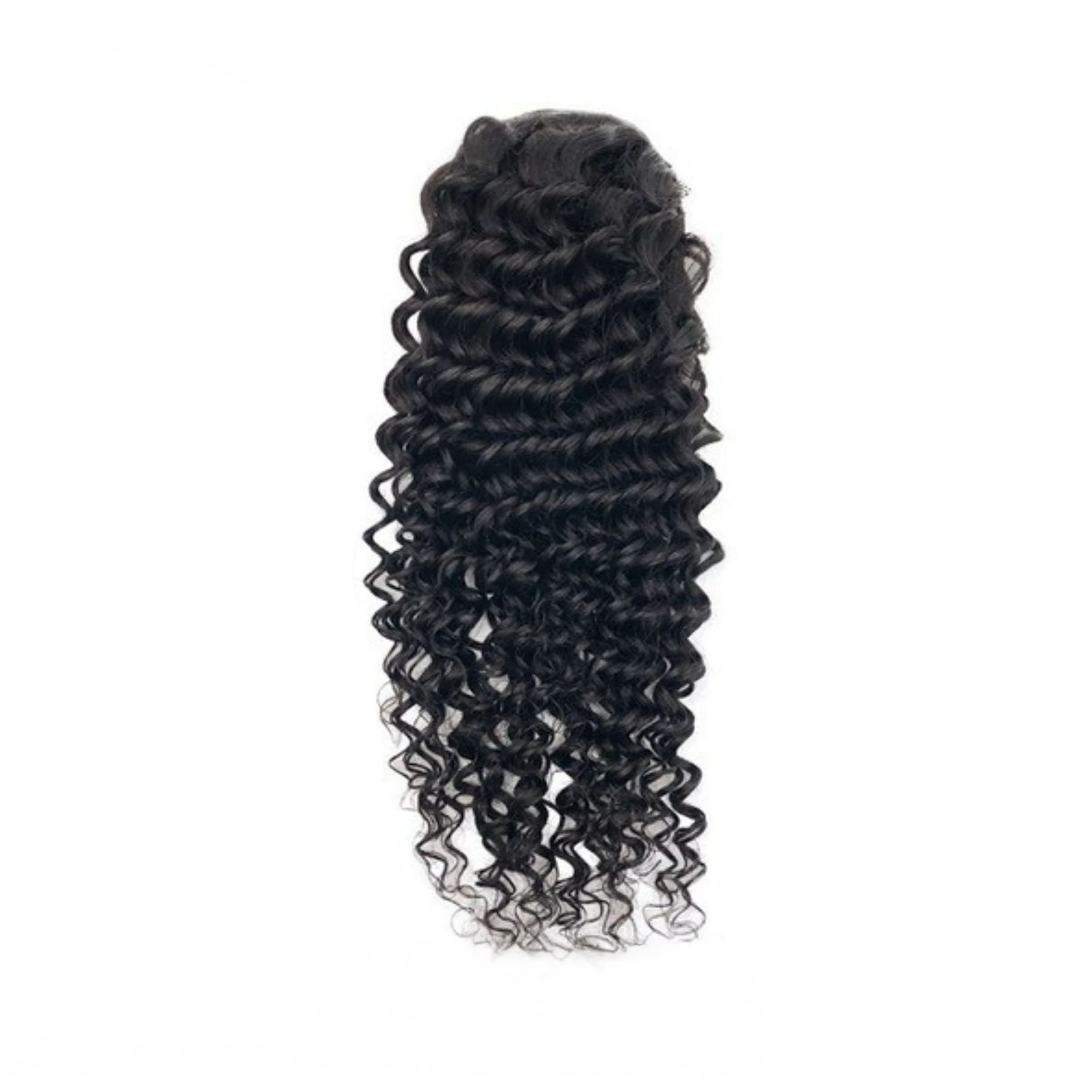 Belle Societe Rich Black 1b Deep Wave Hair 20in Ponytail 140g All Ages, Unisex | Walmart (US)