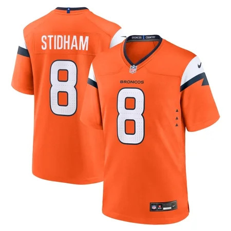 Men s Nike Jarrett Stidham Orange Denver Broncos Team Game Jersey | Walmart (US)