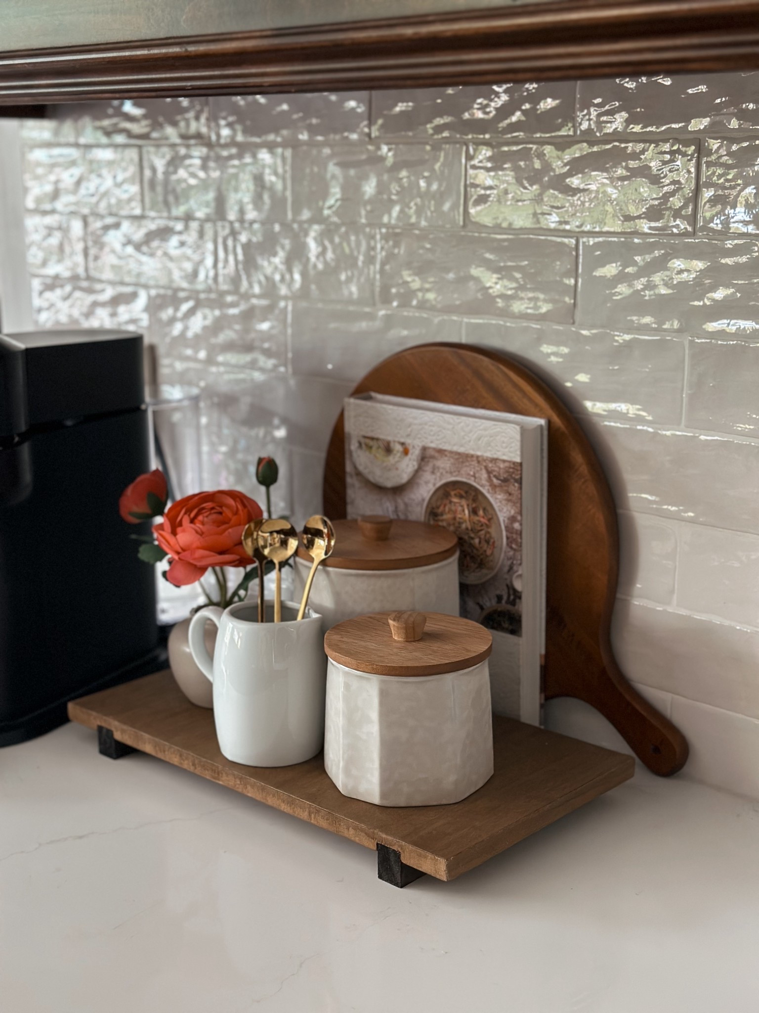 Simple coffee tray 🩷

#LTKHome #LTKSeasonal #LTKBeauty