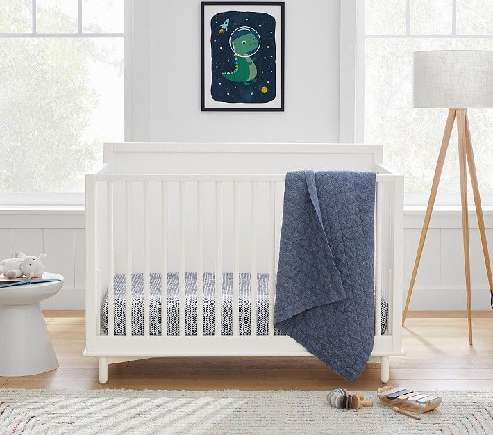 Nash 4-in-1 Convertible Crib | Pottery Barn Kids