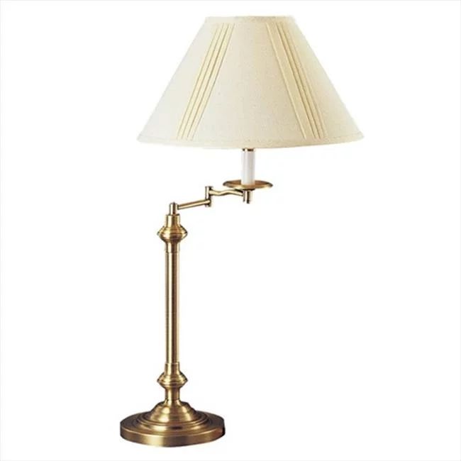 150 W 3 Way Swing Arm Table Lamp, Antique Bronze Finish | Walmart (US)