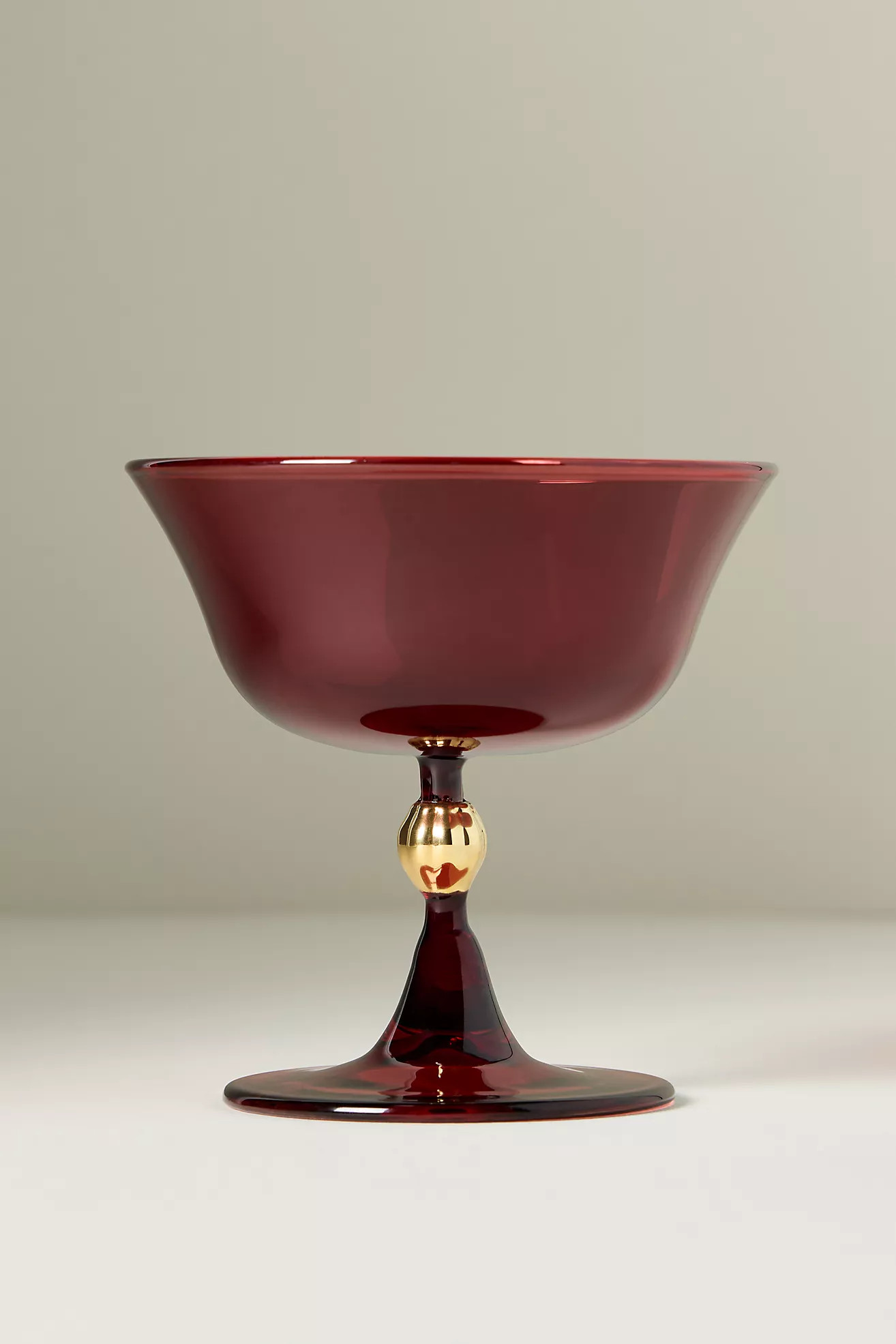 Catherine Martin Midnight Creatures Coupe Glass | Anthropologie (US)