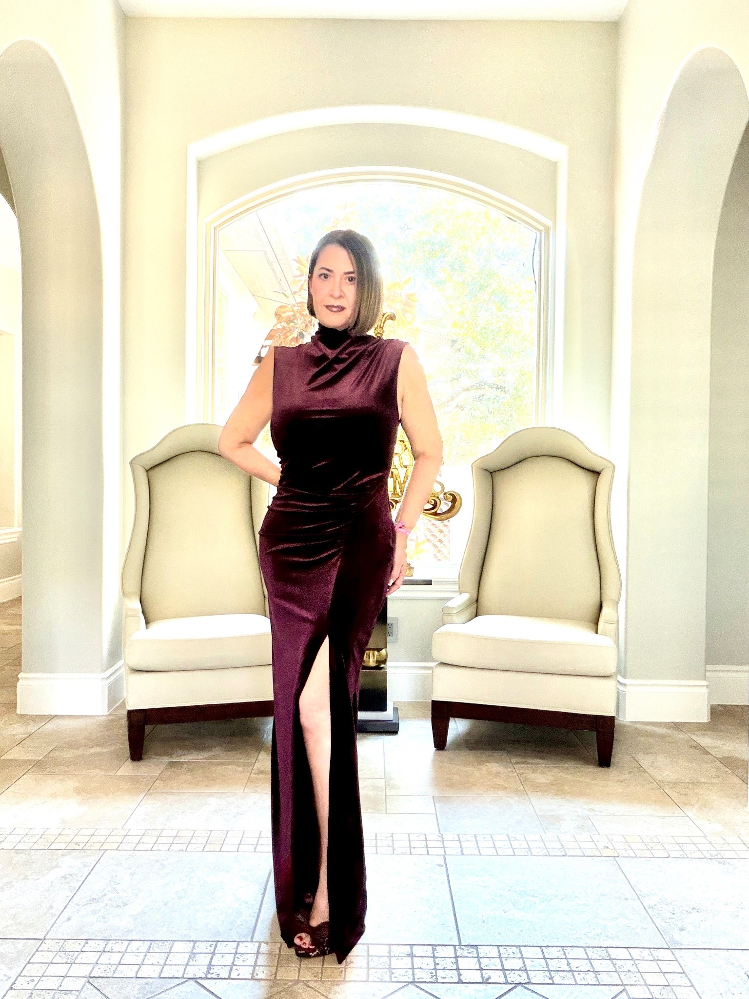 A dress that speaks for itself.

Shop the look below ✨

#LTKBeauty #LTKOver40 #LTKootd