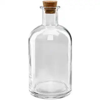 Mini Glass Bottle with Cork By Ashland® | Michaels | Michaels Stores