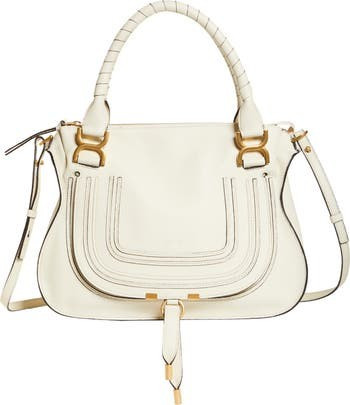 Medium Marcie Calfskin Leather Satchel | Nordstrom
