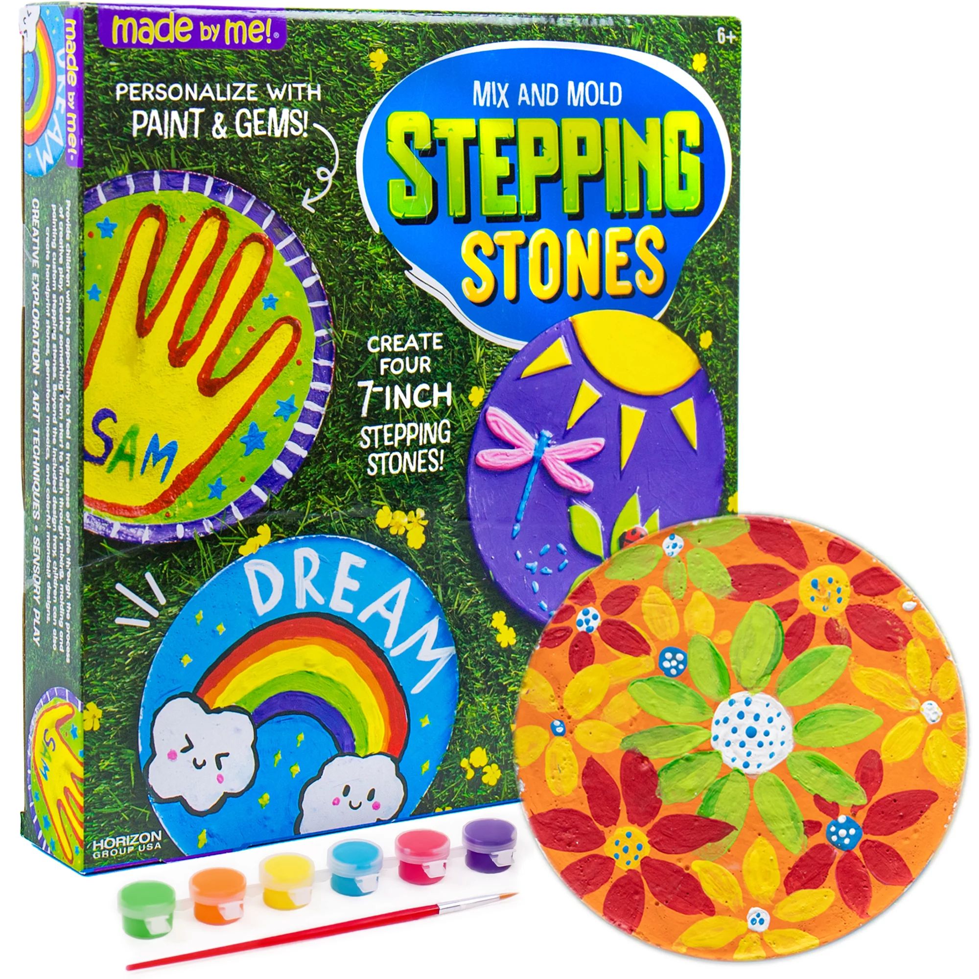 Made By Me Mix & Mold Stepping Stones | Walmart (US)