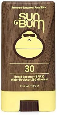 Amazon.com: Sun Bum Original Sunscreen Face Stick, Broad Spectrum SPF 30, .45 Oz : Beauty & Perso... | Amazon (US)