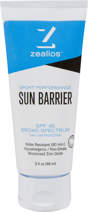 Zealios Sun Barrier SPF 45 Sunscreen: 3oz Tube | Walmart (US)