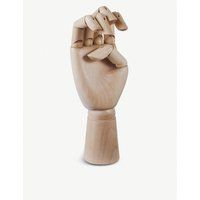 Medium wooden hand decoration 18cm | Selfridges