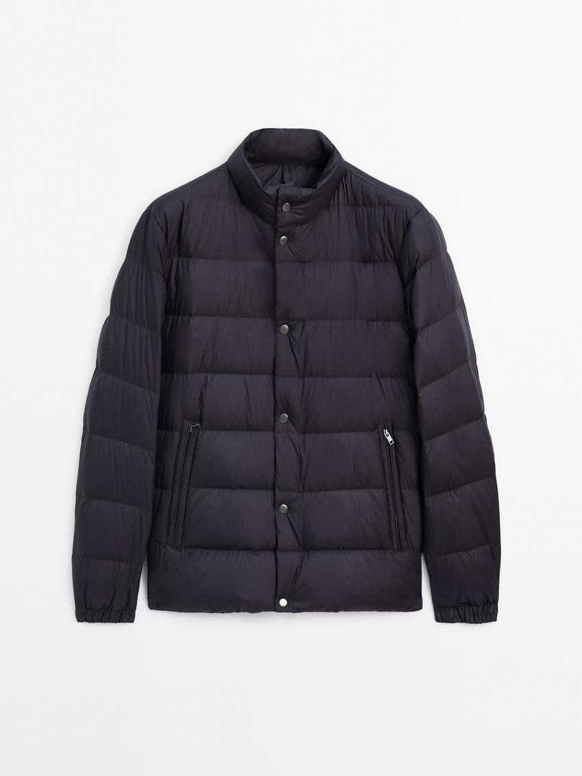 Lightweight puffer down jacket | Massimo Dutti US