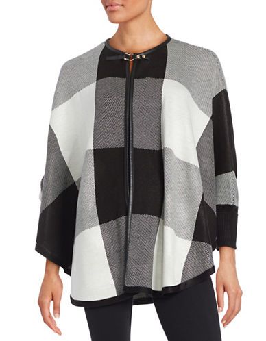 IVANKA TRUMP Roundneck Cardigan Cape | Lord & Taylor