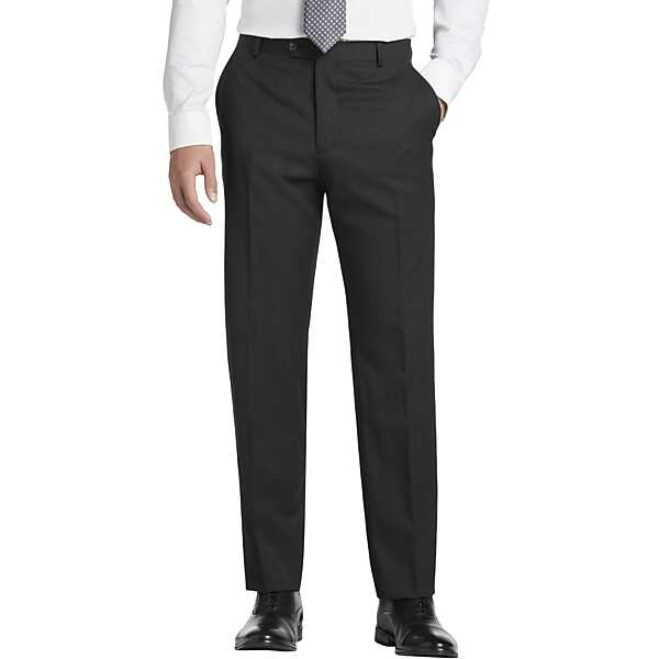 Pronto Uomo Platinum Men's Modern Fit Suit Separates Slacks Charcoal Gray - Size: 36 - Only Availabl | The Men's Wearhouse