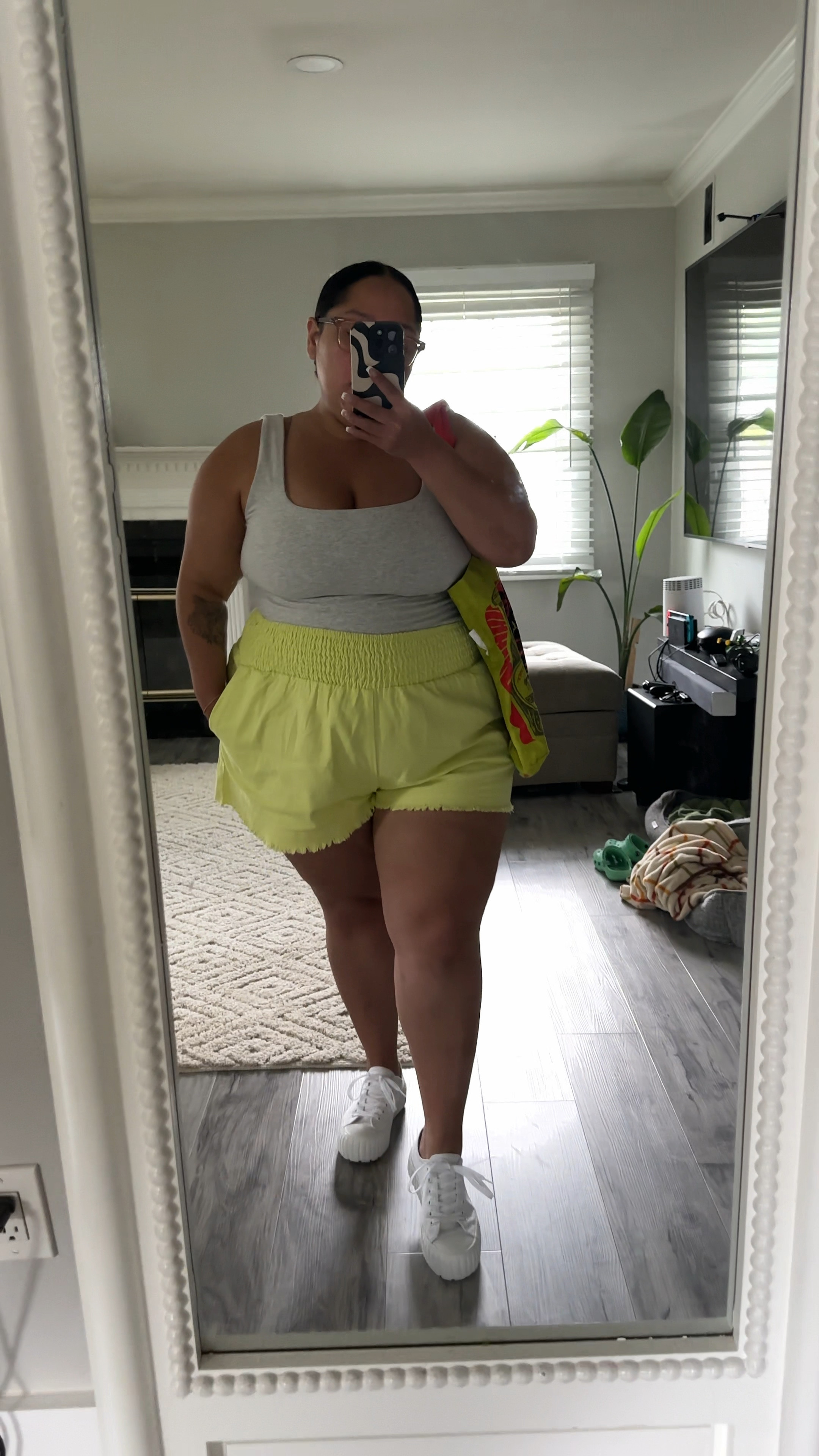Summer Outfit 

Abercrombie bodysuit size xxl 
Target Neon Shorts size xxl 



#LTKstyletip #LTKcurves