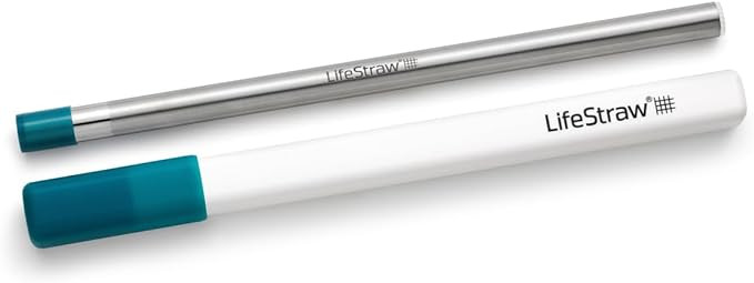 LifeStraw Sip – Reusable Stainless Steel Water Filter Drinking Straw | Amazon (US)