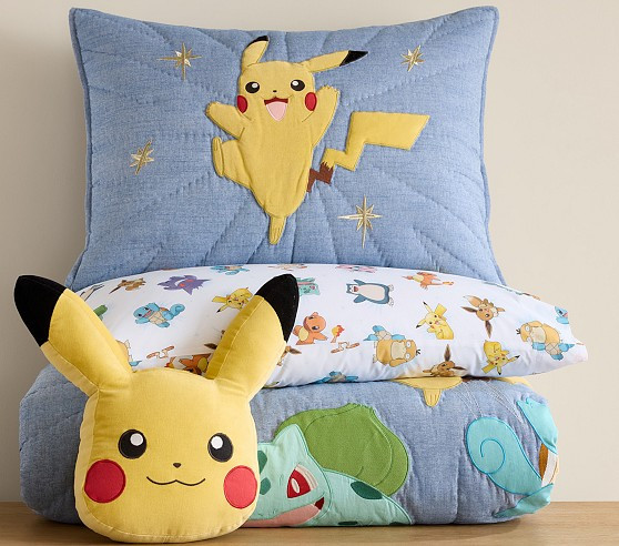 Pokémon Quilt Bedding Set | Pottery Barn Kids