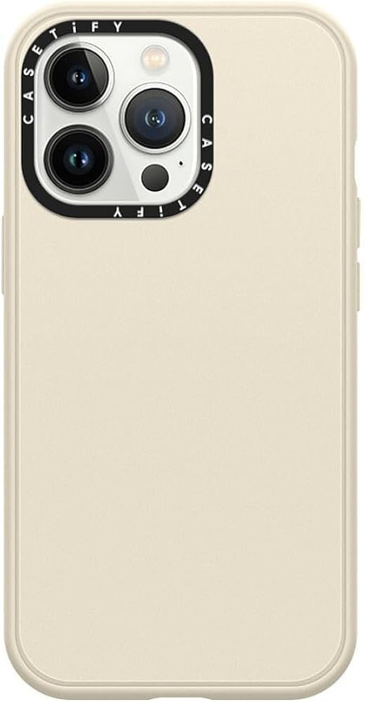 CASETiFY Impact iPhone 13 Pro Case [6.6ft Drop Protection/Compatible with Magsafe] - White Sand | Amazon (US)