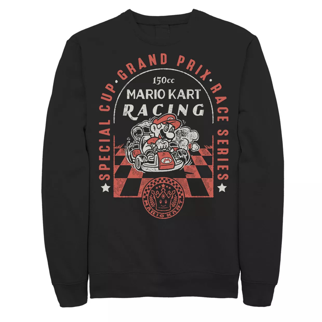 Men's Mario Kart Racing Special Cup Vintage Poster Sweatshirt | Kohl's