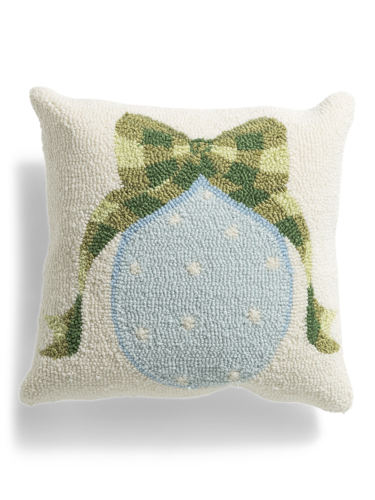 16x16 Hooked Easter Egg Bow Pillow | Throw Pillows | Marshalls | Marshalls