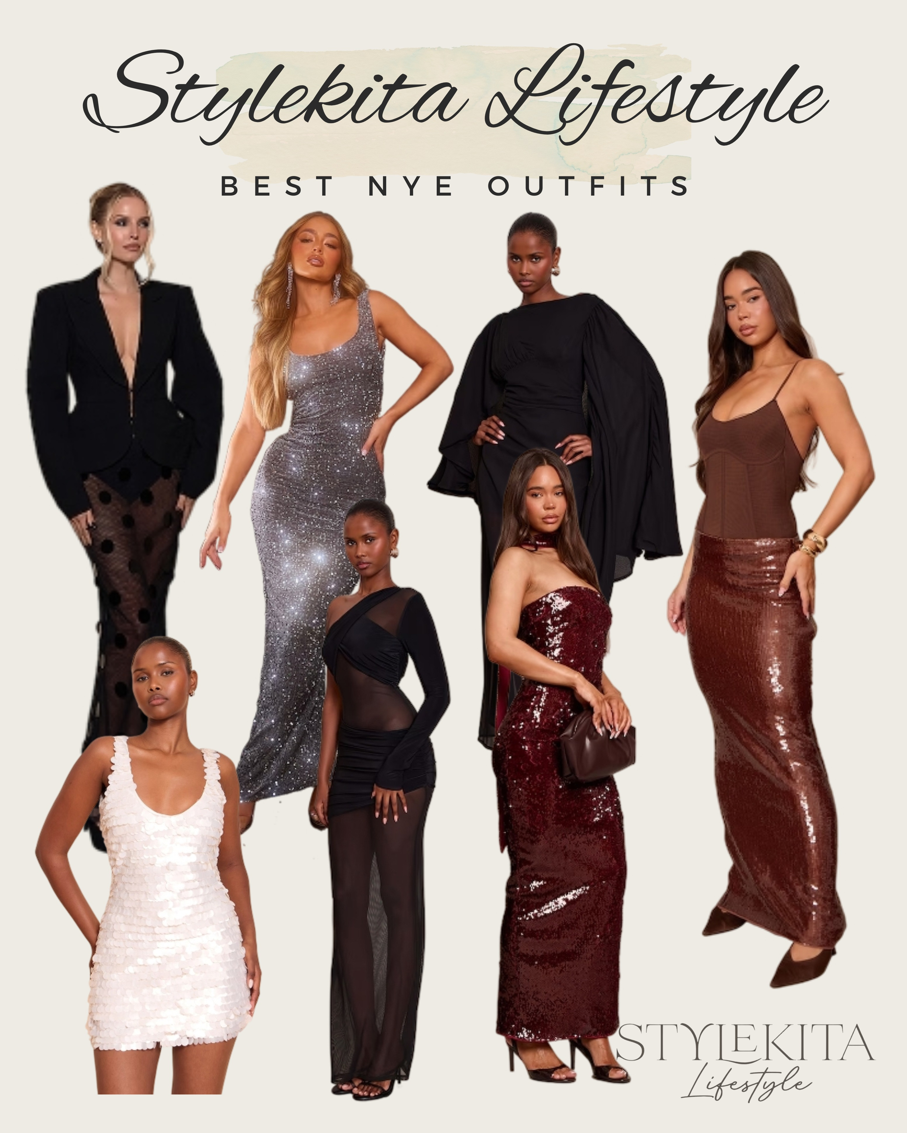 Make an unforgettable entrance this New Year's Eve. Shop the best selection of sparkling sequins, chic satin, and statement silhouettes for the perfect countdown look. Tap to shop these trending NYE outfits. #NYEOutfits #NewYearsEveStyle #HolidayGlamour 

 #LTKHoliday #LTKootd #LTKWedding