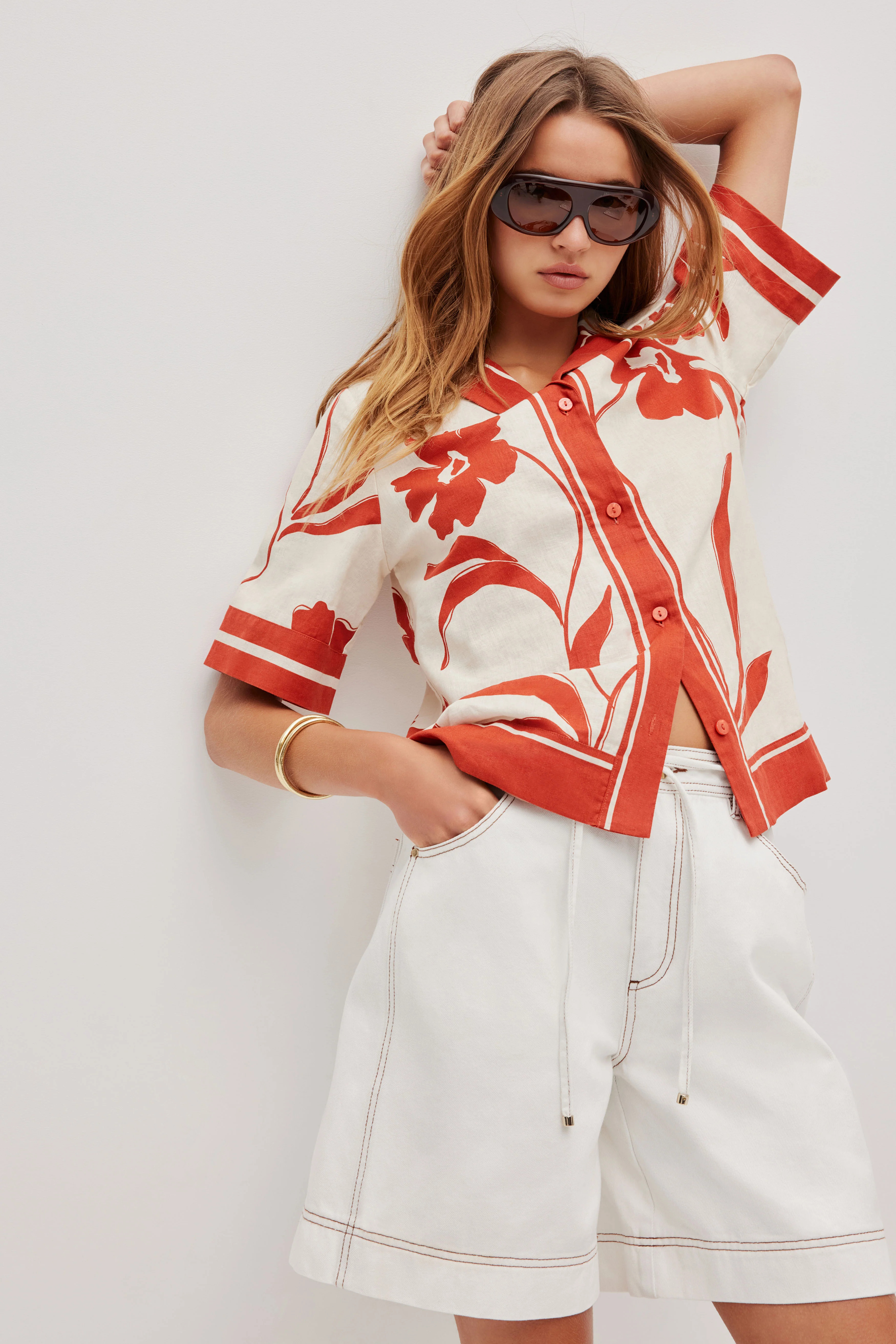 Mireya Short Sleeve Shirt | aje. (Australia)