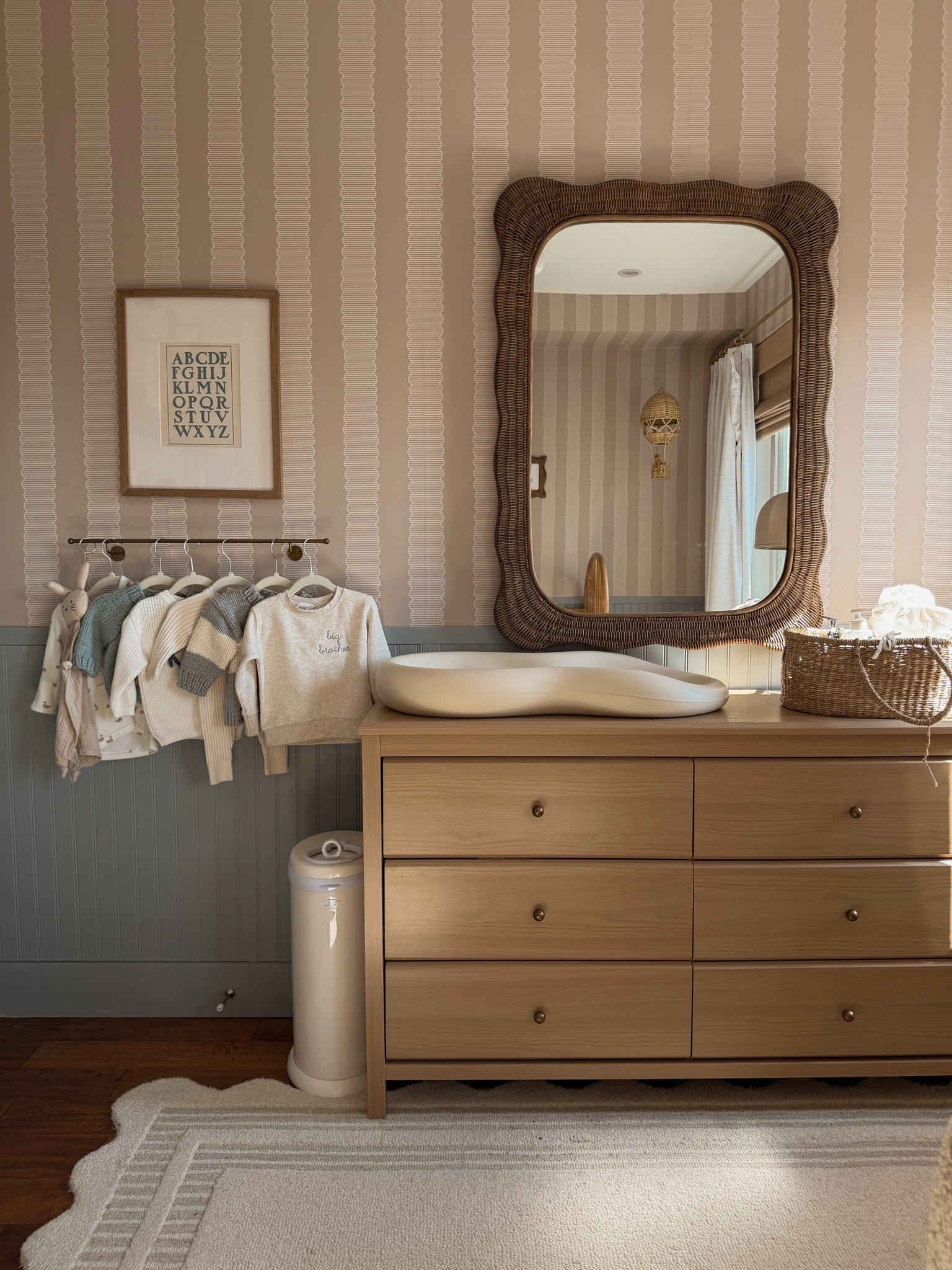 Changing station🩵

#LTKmomlife #LTKHome #LTKBaby