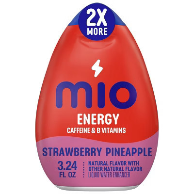MiO Big Bottle Strawberry Pineapple Smash Liquid Water Enhancer - 3.24 fl oz Bottle | Target