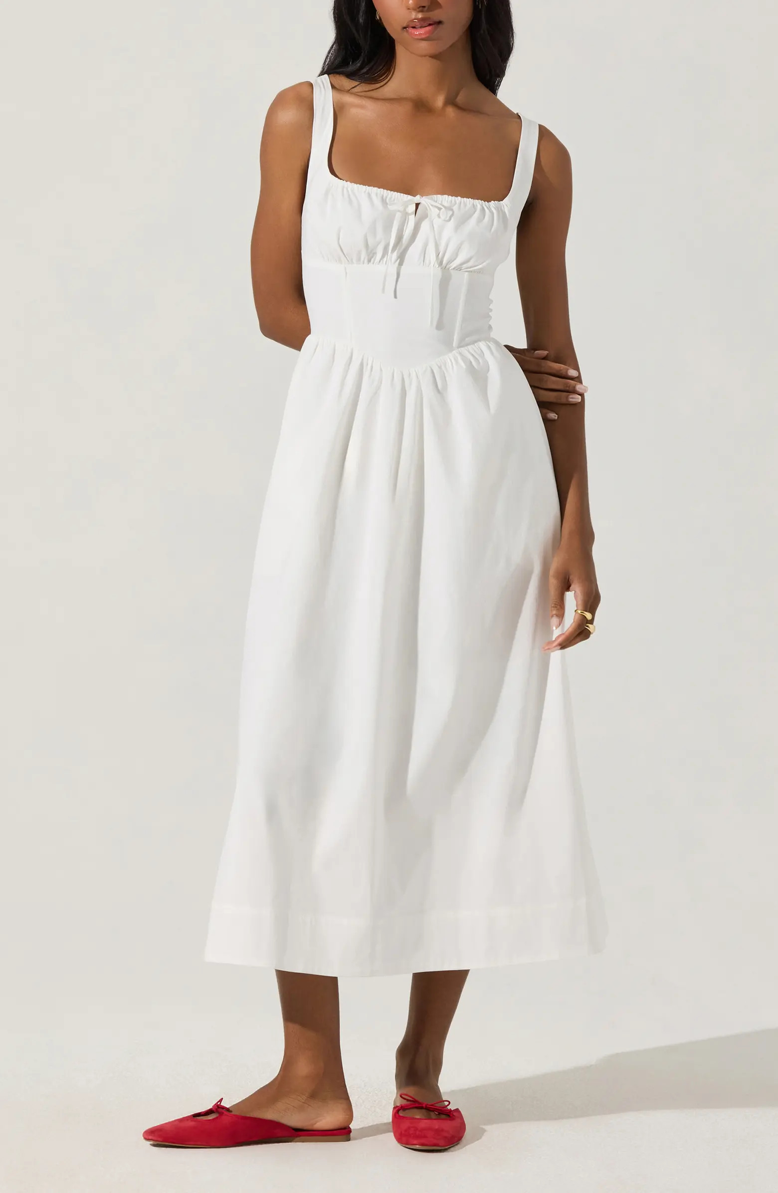 ASTR the Label Corset Fit & Flare Dress | Nordstromrack | Nordstrom Rack