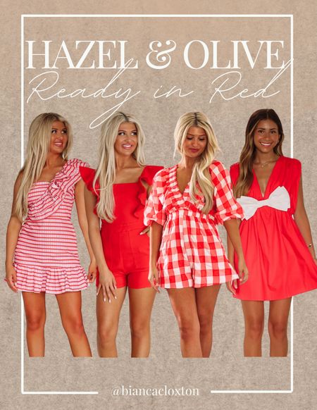 Ready in RED || Hazel & Olive ❤️

Summer style, red, romper, dress, stripes, plaid, cute, outfit idea, outfit inspo



#LTKFindsUnder100 #LTKStyleTip #LTKMidsize