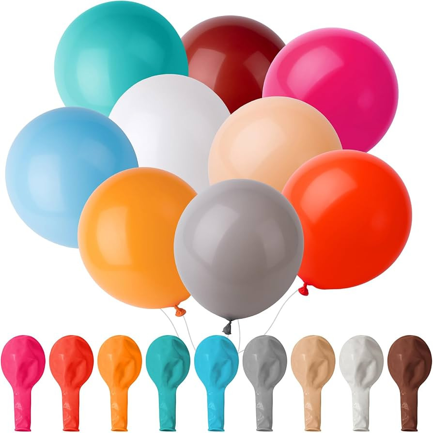 Mr. Pen- Balloons, 54 Pack, Assorted Colors, Party Balloons, Rainbow Balloons, Latex Balloons, Ba... | Amazon (US)