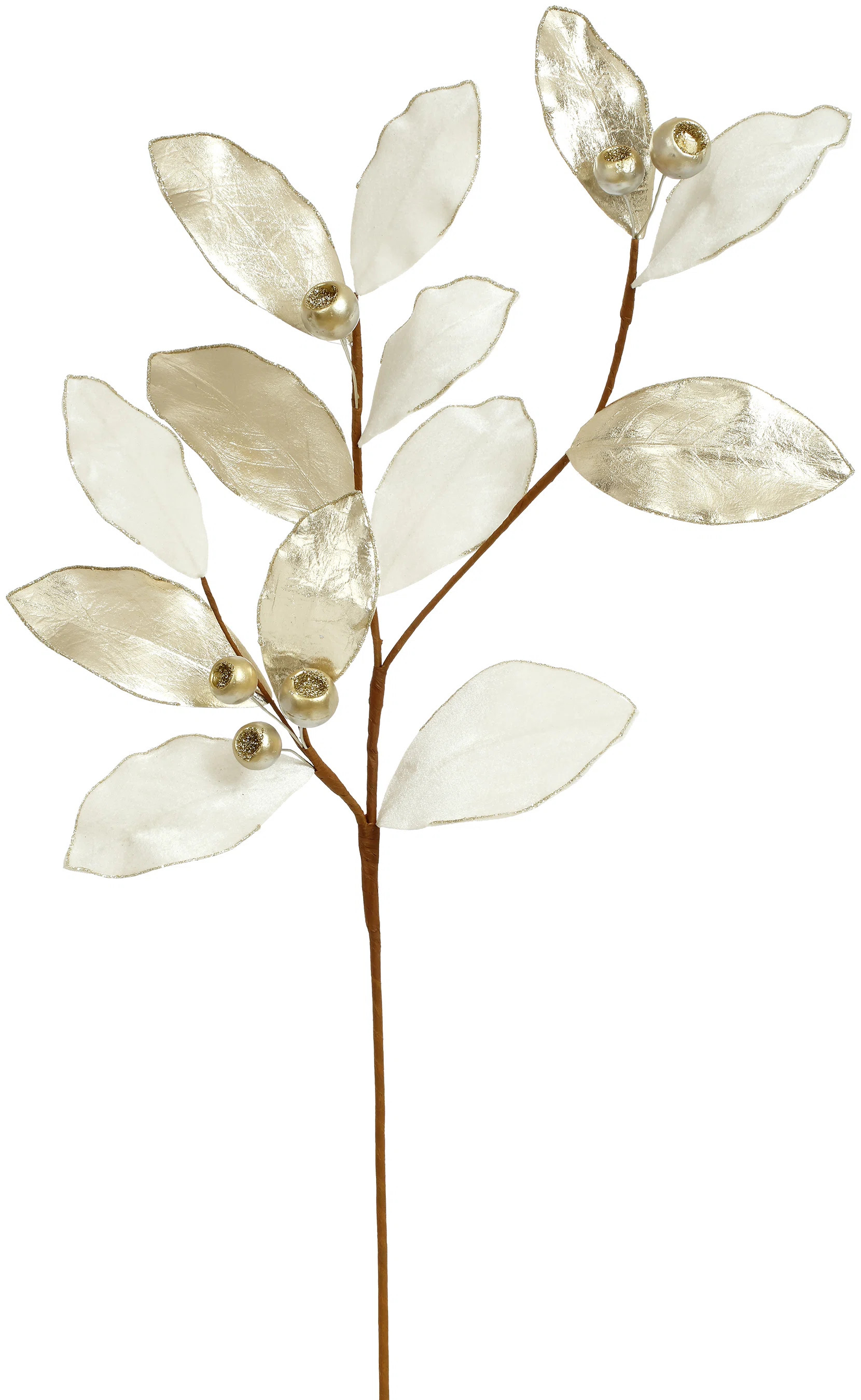 Magnolia Leaves/Berry Spray - 29 Inches Set Of 6 (Set of 6) | Perigold