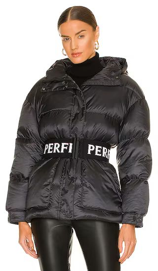Over Size Parka II in Black & Snow White | Revolve Clothing (Global)