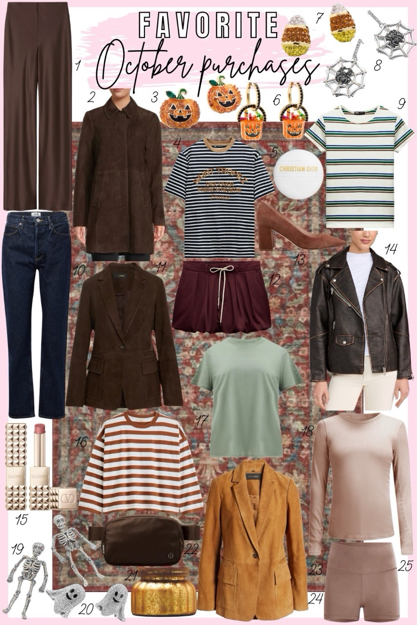 Favorite October buys! Find details on styledjen.com



#LTKFindsUnder100 #LTKSeasonal #LTKStyleTip