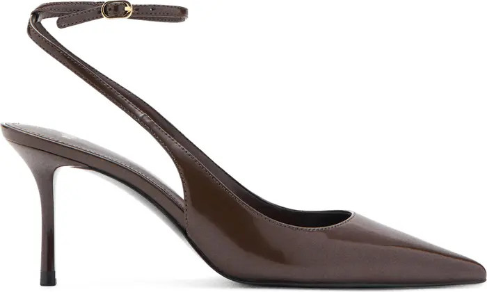 Ankle Strap Pointed Toe Slingback Pump (Women) | Nordstrom