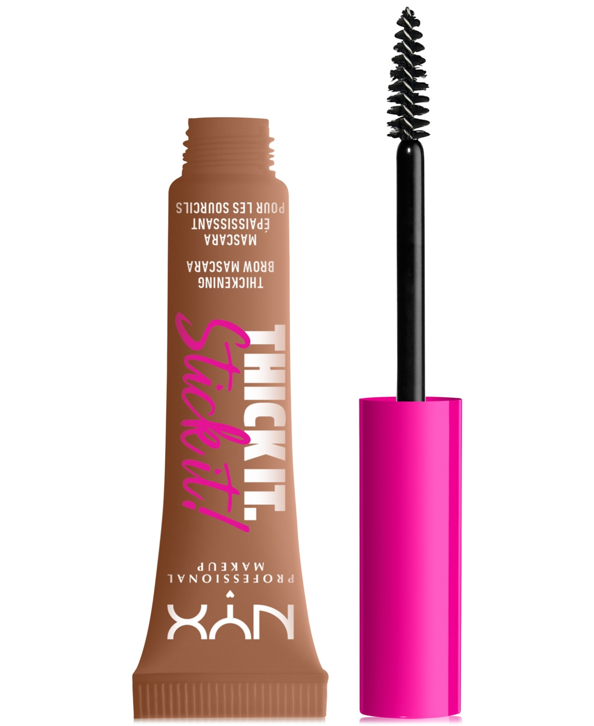 Nyx Professional Makeup Thick It. Stick It! Thickening Brow Mascara - Auburn | Macy's