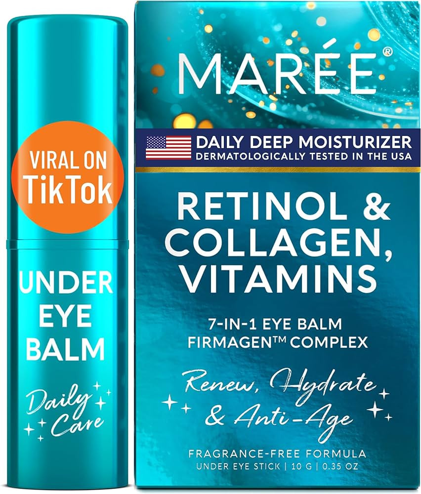 MAREE Multi Balm Stick with Retinol & Ceramide Complex - Facial Moisturizer & Under Eye Balm for ... | Amazon (US)