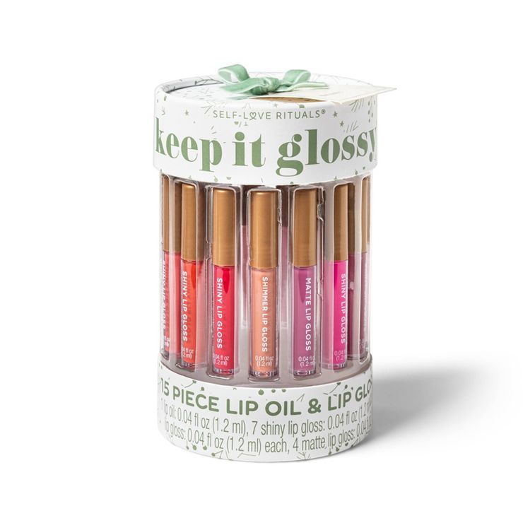Keep it Glossy Lip Gloss Set - 0.61 fl oz/15ct | Target