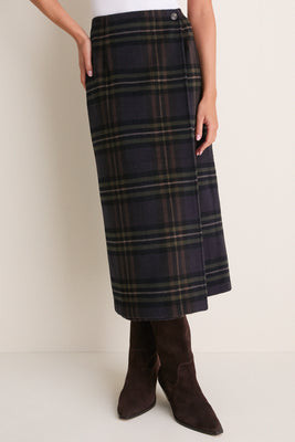 Bradford Plaid Taylor Skirt | Tuckernuck (US)
