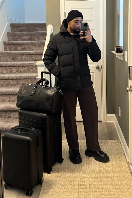 Shop my suitcases and travel day look here. 

#LTKmens