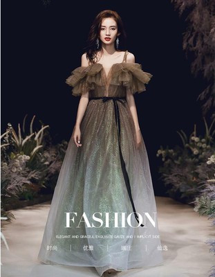 New Runway Women Dress Forest Temperament High-end Cocktail Evening Party Dress  | eBay | eBay US
