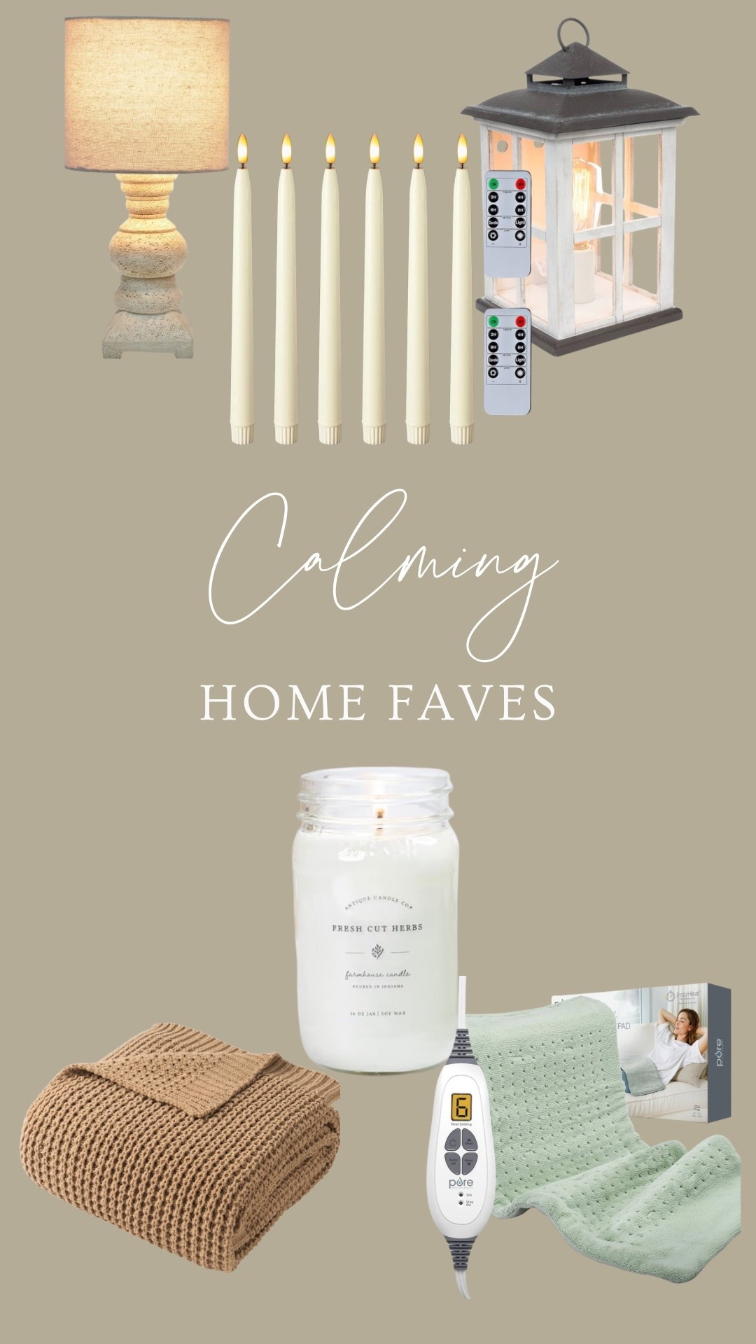 Home favorites that will create a calming, relaxing atmosphere✨☁️

#LTKSeasonal #LTKHome