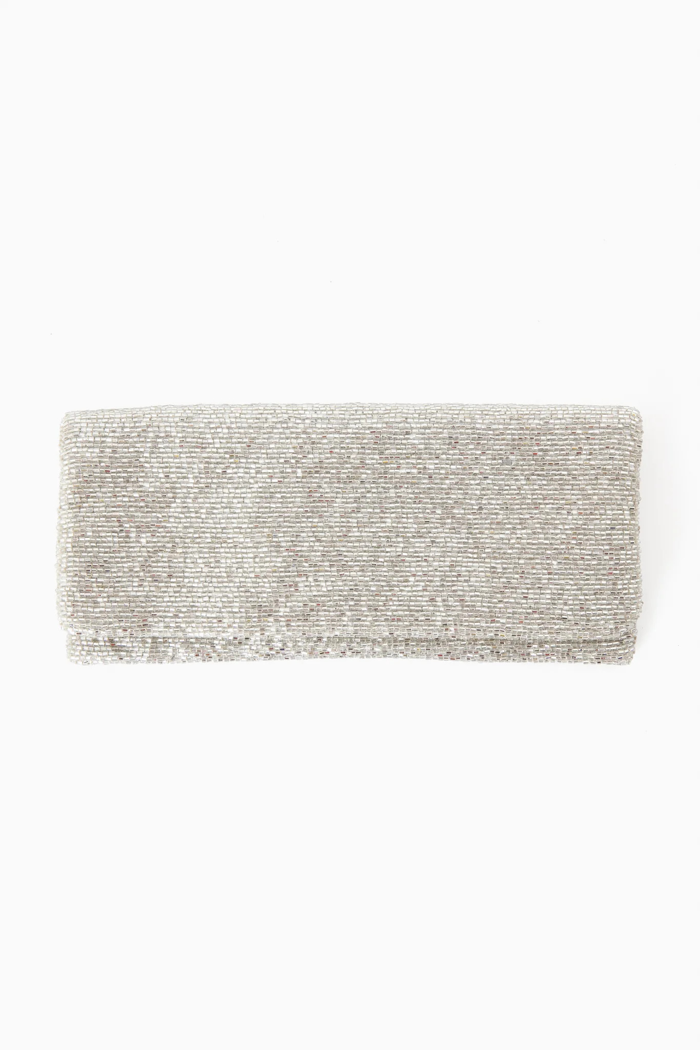 Silver Beaded Clutch | Tuckernuck (US)
