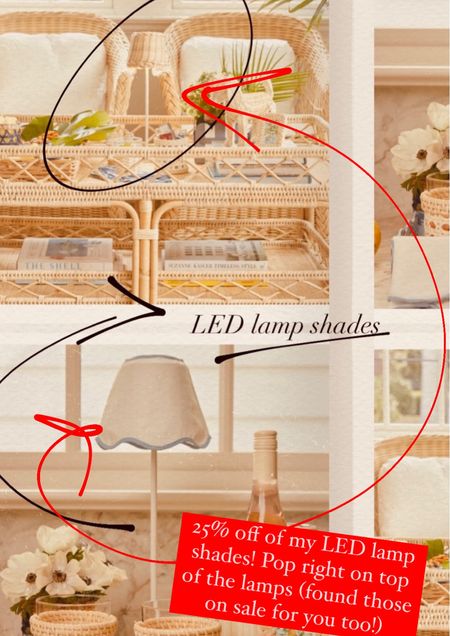 I have been stalking these rattan lampshades for my LED table lights. I love how they offer a different look and I’m always looking to update my table top. They finally went on sale today and I snagged them quickly. Check out all the LED lamp covers on their site.

#LTKCyberWeek #LTKGiftGuide #LTKHoliday